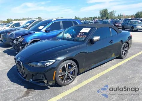 2023 BMW M440I из США, поврежденный, VIN WBA53AT08PCL58435